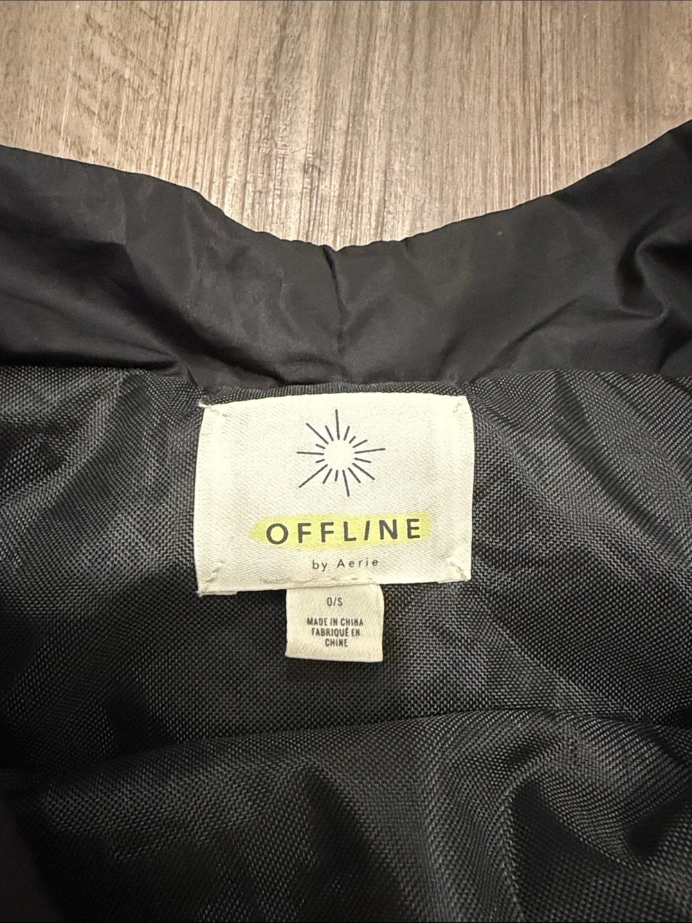 🖤 OFFLINE by Aerie Black Convertible Tote Backpack Gym Bag